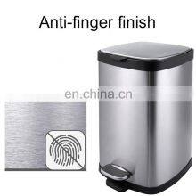 Indoor 6L 12L 20L Stainless Steel Hotel Room Trash Can and Office Household Kitchen Trash Can and Waterproof Bathroom Trash Can thumbnail-3