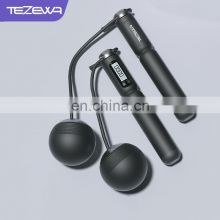 TEZEWA 2022 New Design Weighted Cordless Skipping Rope With Counter