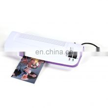 Pouch laminating machine A4 A3 cold laminator for pictures 2 roller lamination machines