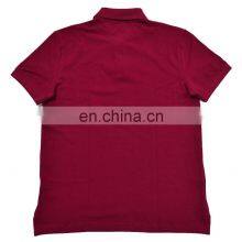 Custom Design High Quality Women Short Sleeve Red Polo Shirt thumbnail-2