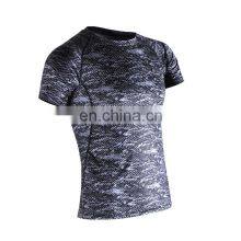 Custom 2020 Fashion Fitness Sport in Stock High Quality Mens Long Sleeve Compression Base-Layer Running Shirts thumbnail-2