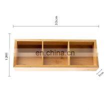 100% Organic Eco Friendly Party Picnic Camping Multi-Purpose Removable Bamboo Storage Box Pantry Organizer Kitchen & Tabletop thumbnail-3