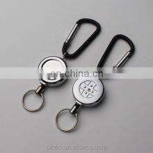 Metal Retractable Reel Badge Holders With Carabiner thumbnail-3