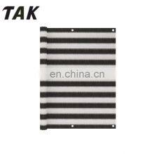 Balcony Cover Privacy Screen Canopy Patio Wind Protection 100% HDPE Anthracite and White 75 x 500 Cm/120x400 cm thumbnail-2