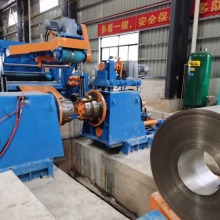 0.5 - 4 X 1600mm Carbon Steel Slitting Line Equipment Metal Coil Slitter Line thumbnail-1