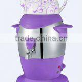 Purple Electric Stainless Steel Tea Maker With Ceramic Teapot thumbnail-1