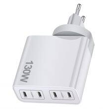 130W GaN Charger PD Fast USB Phone Charger i Phone 12 Pro Max Laptop 4port Quickly QC3.0 Wall USB Type C GaN Charger thumbnail-5