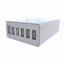 Fashionable QC2.0 USB Charger Desktop Rapid Station Charging For All Phone thumbnail-3