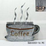 Wholesale Wrought Iron Wall Decor With Led Lights thumbnail-2