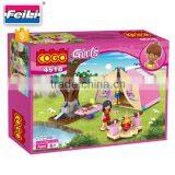 Toys for Kids Cogo Girls Construction Building Blocks Construction Toys thumbnail-2