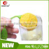 Fashion Lemon Design LFGB Standard Silicone Tea Infuser for Tea Accessory