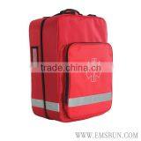 Location Medical Emergency Survival Kit With Oxygen Bottles Placed