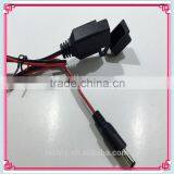 Standard USB Adapter Connector For DC Motorcycle Battery Charging Cables thumbnail-3