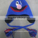 Wool sesame street hats(Cookie Monster)