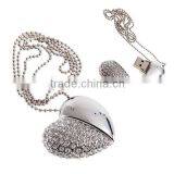 Whosale Heart Shape Jewel Usb Flash Drive thumbnail-1
