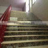 Anti Slip PVC Aluminium Stair Step Nosing Anti Slippery Rubber Insert