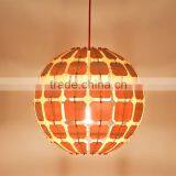 Hot Sale Wood Art Decor Pendant Pine Cone Lamp Wood Chandelier Light JK-8005B-31 LED Pendant Light thumbnail-5