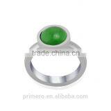 Natural Tiger Eye Stainless Steel Opal Stone Finger Ring Women Ring Bijoux Fashion thumbnail-2