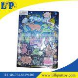 Popular Plastic Colorful Glow in Dark Animal Toy for Kids