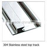 304 Stainless Steel Frame Straight Sliding Glass Compact Shower Room Design(KD5588) thumbnail-3