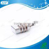 AJF China Manufacturer Italy Market Newest Metal Reset Luggage Combination Lock Quality Choice thumbnail-2