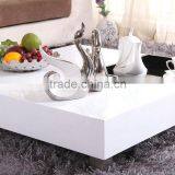High Gloss Coffee Table White High Gloss Center Table thumbnail-4