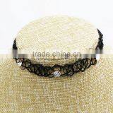 Fashion Custom Design 90s Tattoo Choker Plastic Crystal Bead Necklace Quality Choice thumbnail-3