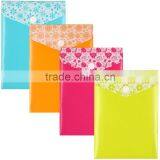 Comix Stationeri Offic Fashion Snap Fastener Bag A4 File Pocket File Folders thumbnail-2