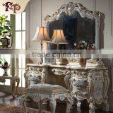 Antique classic furniture mirror-antique reproduction french furniture-Rubber wood mirror