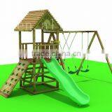 Best Sale Customized Fashion Wood Playground for Kids on Sale thumbnail-4