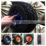 China Factory of Construction Use 10 Inch Rubber Pushcart Pneumatic Wheel thumbnail-1