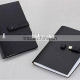 2012 New Design USB Driver Notebook With PU Cover