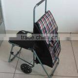 Stair Climbing Shopping Trolley Cart With Chair thumbnail-4