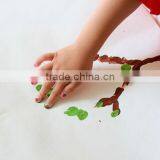 Colorful finger paint for kids, non-toxic