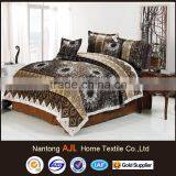 Abstract design super soft cotton chinese supplier bed linen