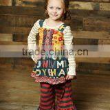 2015 Koya Winter Holiday Thanksgiving Day Outfit Turkey Wholesale Children Clothes thumbnail-4