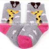 Warm Microfiber Sock Baby Fuzzy/cozy Ankle Jacquard Sock thumbnail-2