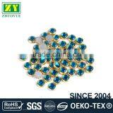 Opening Sale Best Choice! Cheap Ring Blue Stone White Gold Diamonds thumbnail-1