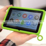 With Handle Ring, Cute Silicone Tablet Bumper Ring Case Back Cover For Samsung Galaxy Tab3 8 inch tablet