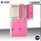 High-value 4 Door Wardrobe Stainless Steel Closet Locker Environmental Steel Locker thumbnail-3