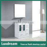 American White Bathroom Wooden Cabinet China Supplier