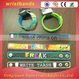 Debossed Logo Silicone Wristbands With Imprinting Logo thumbnail-3