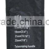 Chrome Finish 1/2" Power Wrench With 3" Extension and (2) Dual Hex Sockets thumbnail-2