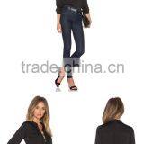 Womens Classic Long Sleeve Ruffled Shoulder Solid Chiffon Blouse thumbnail-6