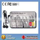 Hot Sales Credit Card Shape fm Auto Scan Radio for Promotion