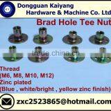 Brad Hole Tee Nut (Furniture Fastener); M6, M8, M10. M12 thumbnail-1