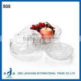 China Hot Sale Home Decoration Glass Charge Crystal Plate thumbnail-1