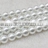 Cheapest 4MM White Color Pearl Round Beads for DIY Jewelry