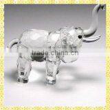 Exquisite Cutting Crystal Glass Elephants For Valentine's Day Gifts thumbnail-1