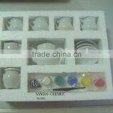 Paint Your Mini Tea Set Diy Tea Set Kid's Tea Set thumbnail-1